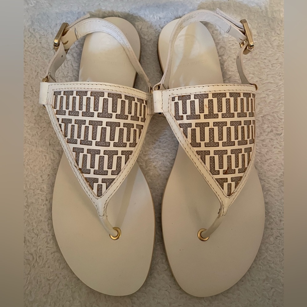 NWOB Tory Burch Regan Thong Sandals Size 11